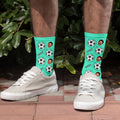 Personalised Lucky Football Photo Socks