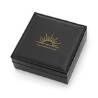 Luxury Black Square Sunset Jewellery Box