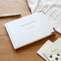 Personalised Christening Guest Book