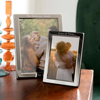 Personalised Classic Silver Plated Picture Frame
