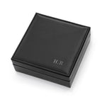 Personalised Classic Black Square Jewellery Box
