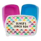 Patchwork Elephants Lunch Box