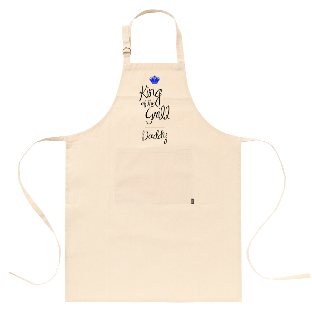 Personalised King of the Grill BBQ Apron