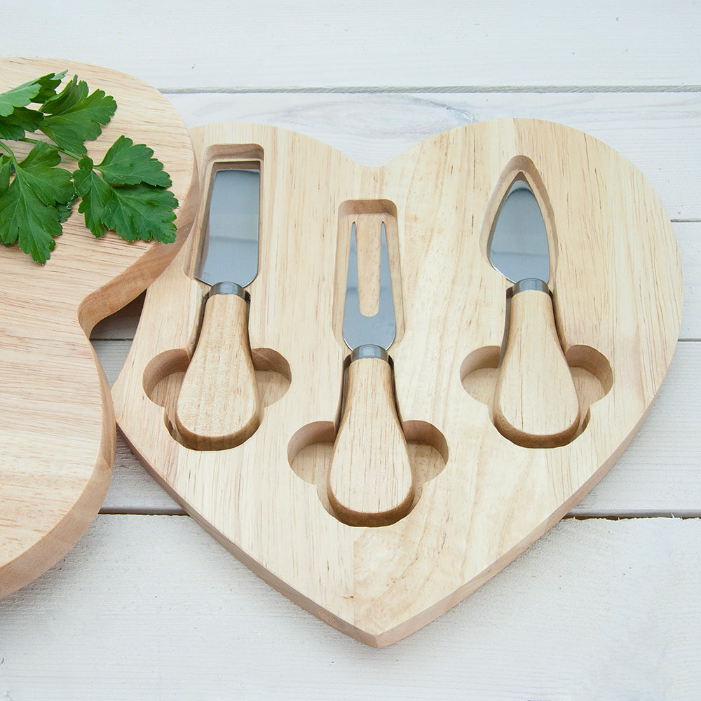 World's Best Mum Bunting Heart Cheese Board
