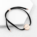 Personalised Always with You Name Black Bracelet