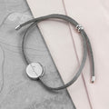 Personalised Always with You Name Grey Bracelet