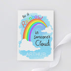 Personalised Be A Rainbow Framed Print