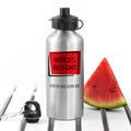 Personalised Best... Silver Water Bottle