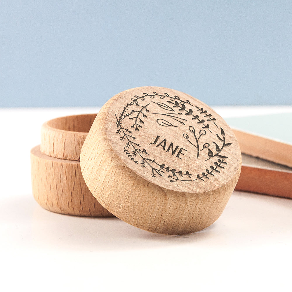 Personalised Blooming Beautiful Ring Box