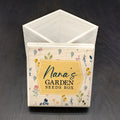 Personalised Botanical Seeds Box