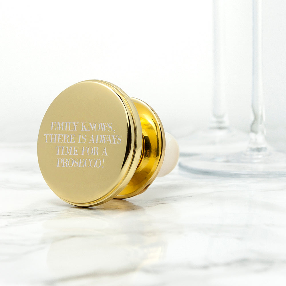 Personalised Bottle Stopper