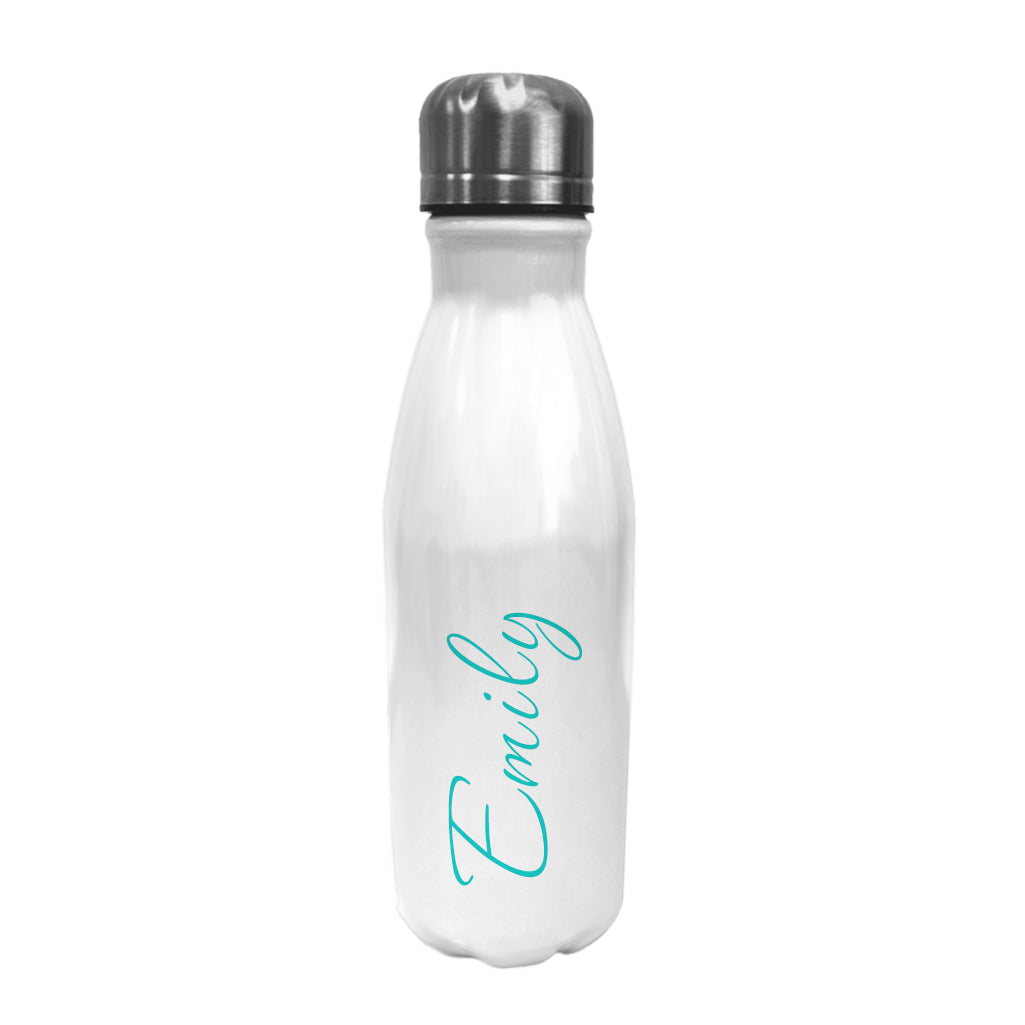 Personalised Bowling Water Bottle - Handwriting