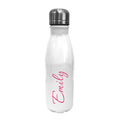Personalised Bowling Water Bottle - Handwriting