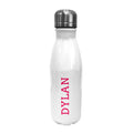 Personalised Bowling Water Bottle - Typewriter