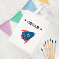 Personalised Boy's Fabric Party Bag