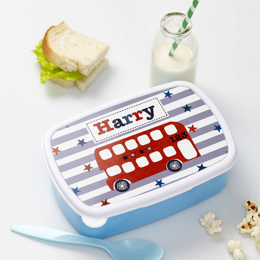 Personalised Boy's Lunch Box