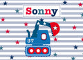 Personalised Boy's Money Box