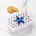 Personalised Boy's Patterned Lunch Box