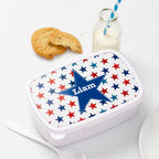 Personalised Boy's Patterned Lunch Box