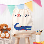 Personalised Boy's PE Kit Bag