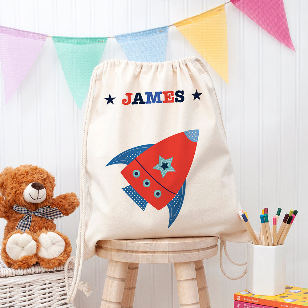 Personalised Boy's PE Kit Bag