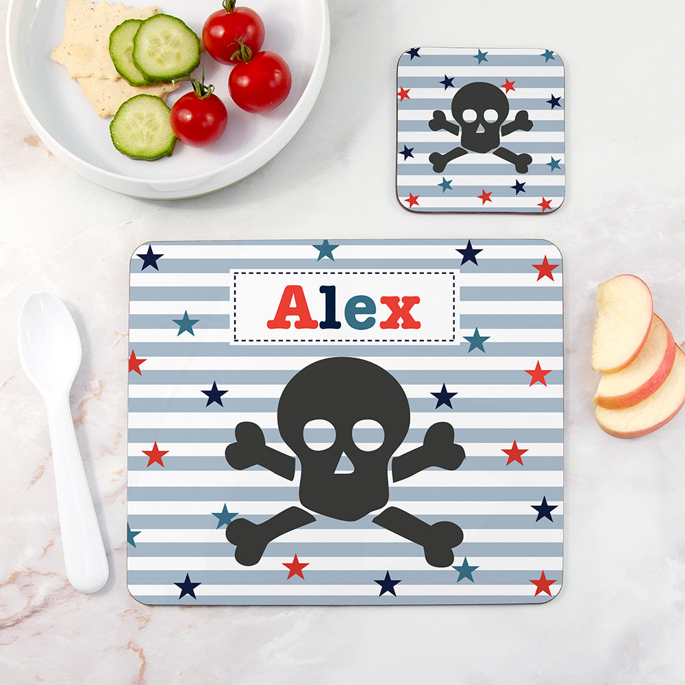 Personalised Boy's Placemat Set