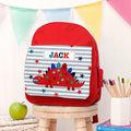 Personalised Boy's Red Mini Rucksack