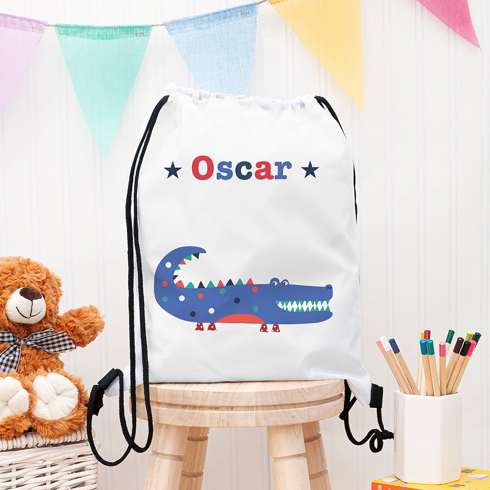 Personalised Boy's Waterproof Swim Bag