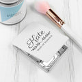 Personalised Bridal Party Rectangle Compact Mirror