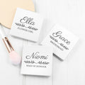 Personalised Bridal Party Square Compact Mirror