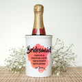 Personalised Bridesmaid Miniature Champagne Bucket