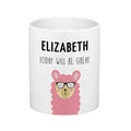 Personalised Ceramic Kids Pencil Pot - Llama Icon