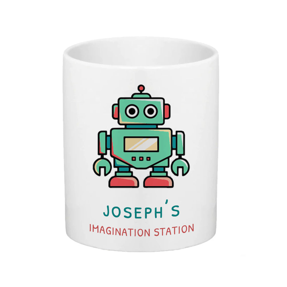 Personalised Ceramic Kids Pencil Pot