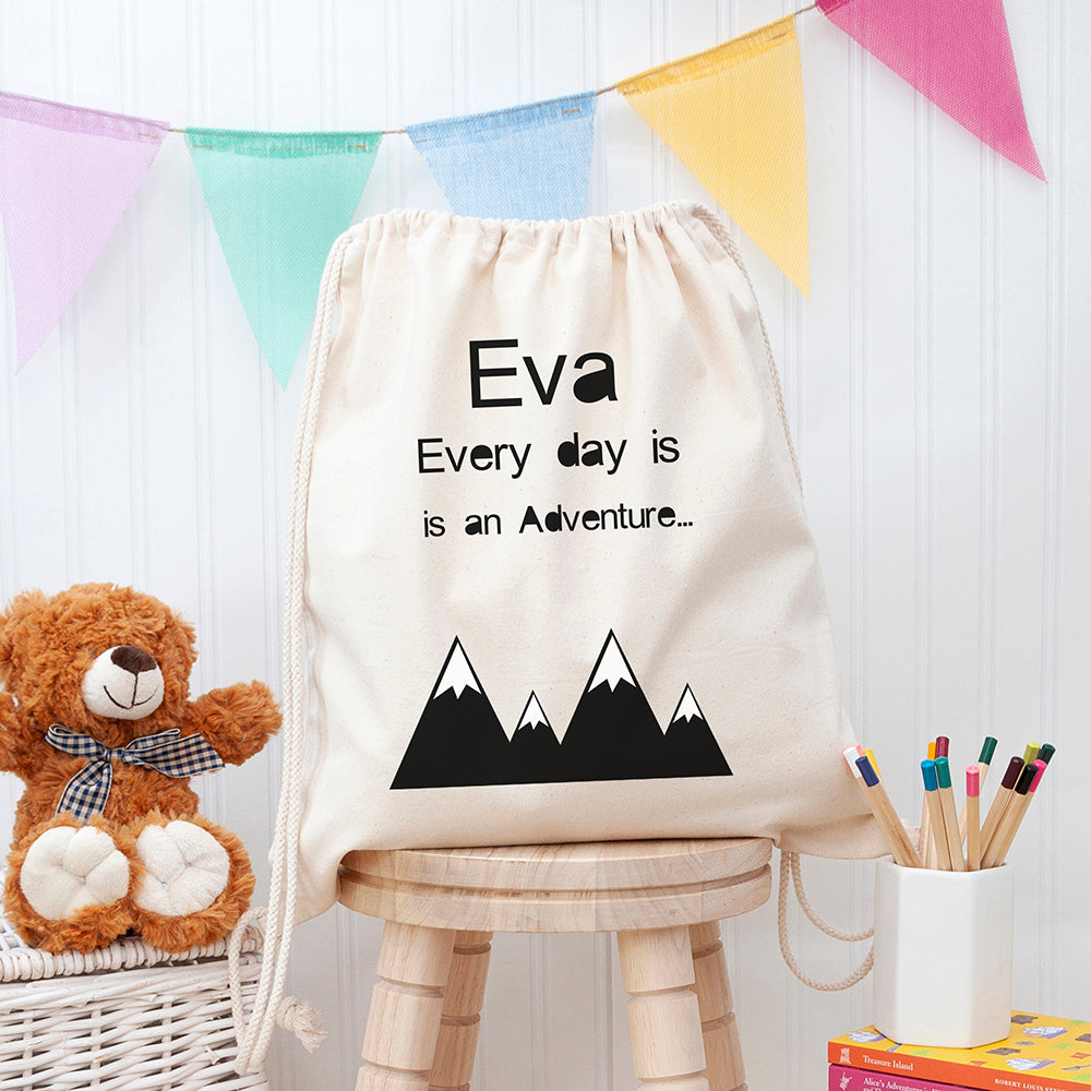 Personalised Children's Adventure PE Kit Bag