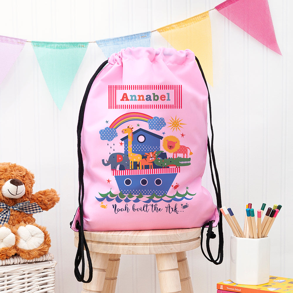 Personalised Children's Noah's Ark Waterproof Swim Bag
