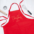 Personalised Christmas at Number Apron