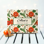 Personalised Christmas Spices Tea Box