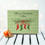 Personalised Christmas Stockings Tea Box