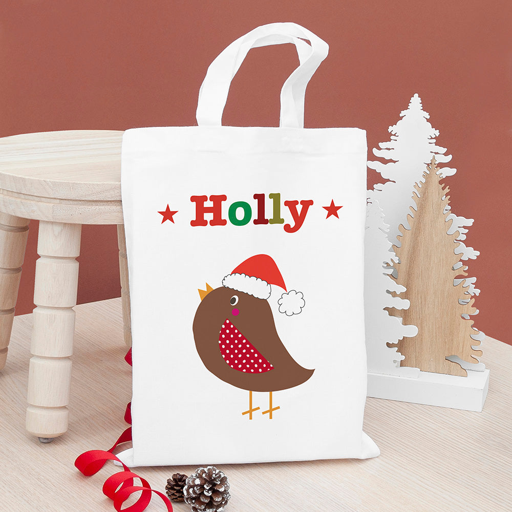 Personalised Christmas Treat Bag