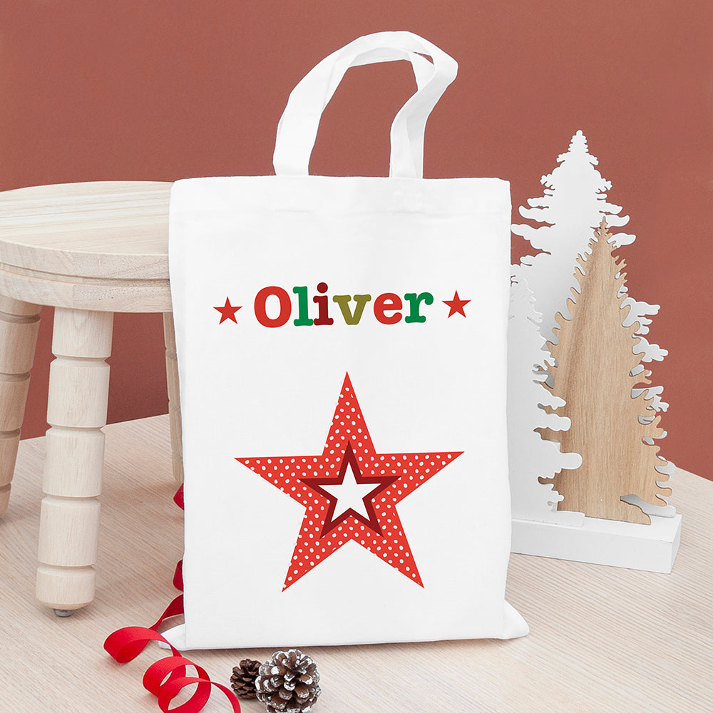 Personalised Christmas Treat Bag