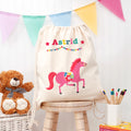 Personalised Circus Cotton Nursery Bag