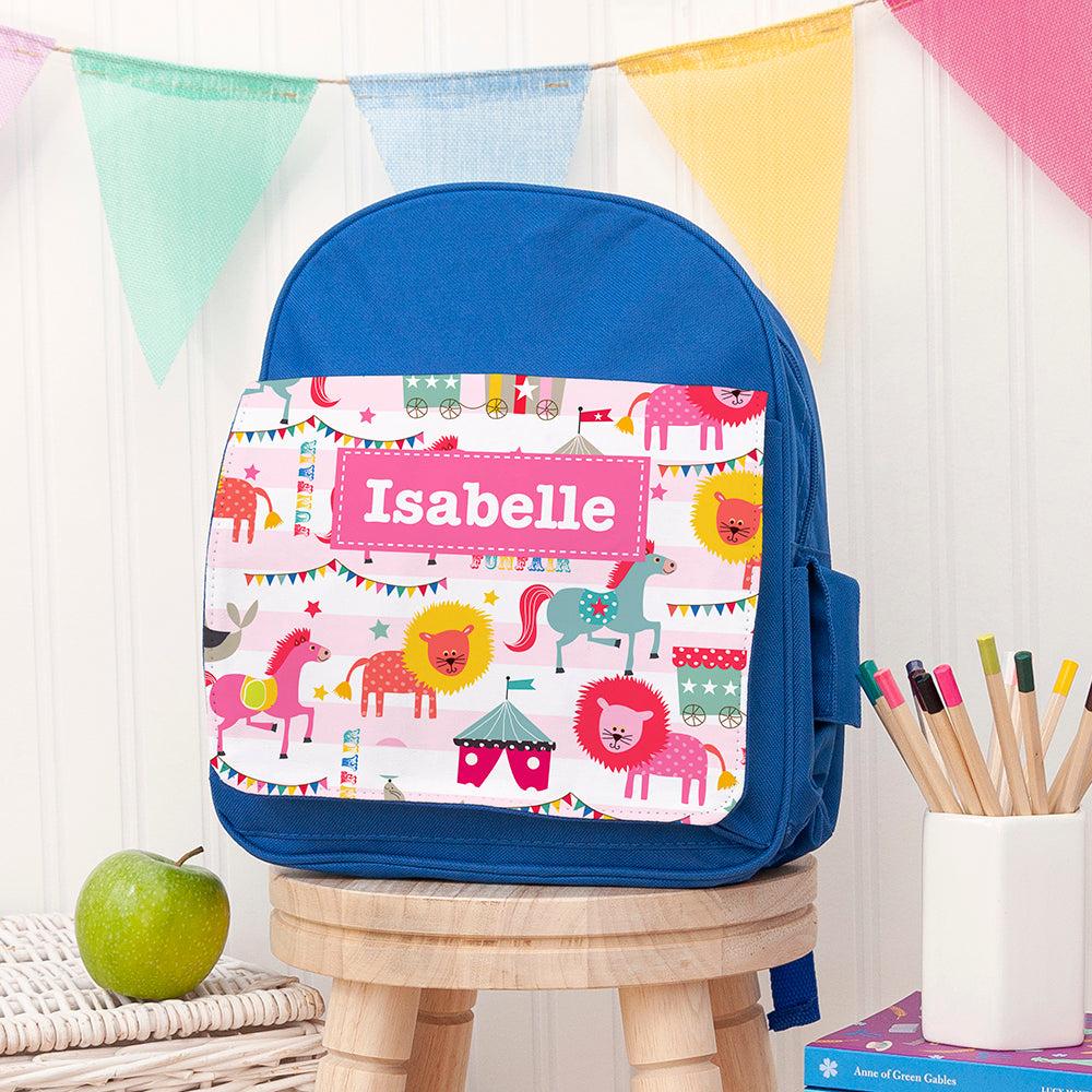 Personalised Circus Rucksack
