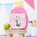 Personalised Circus Themed Pink Lunch Bag