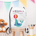 Personalised Circus Waterproof Swim Bag