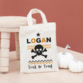 Personalised Cotton Halloween Trick or Treat Bag