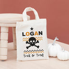 Personalised Cotton Halloween Trick or Treat Bag