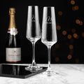 Personalised Couples' Champagne Flute Set