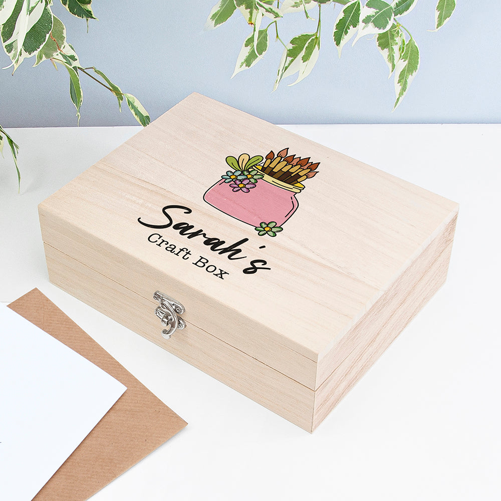 Personalised Craft Box