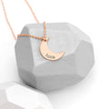 Personalised Crescent Moon Necklace