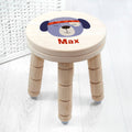 Personalised Cute Puppy Kids Stool